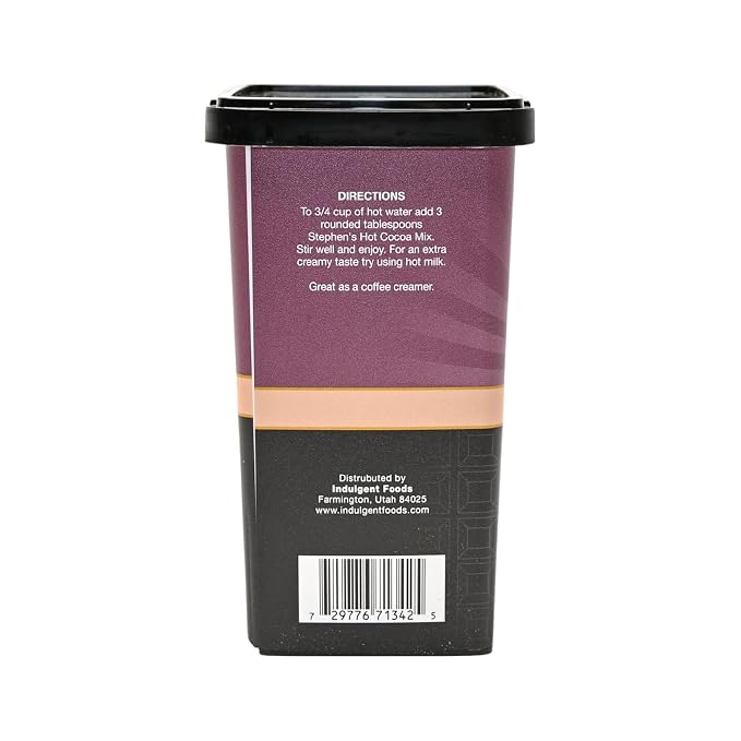 Stephen’s Milk Chocolate Marshmallow Hot Cocoa Mix, Smooth & Creamy Gourmet Hot Chocolate, 14 oz. (Pack of 6)