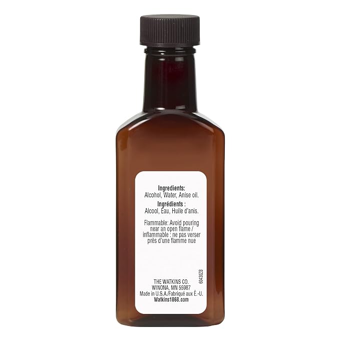 Watkins Pure Anise Extract, Non-GMO, Kosher, 2 oz. Bottle, 1-Pack (Pack of 2)