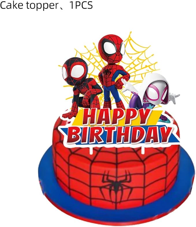 25PCS Cake Toppers Cupcake Toppers Cake Decorations Birthday Party Supplies Decorations (Style 3)