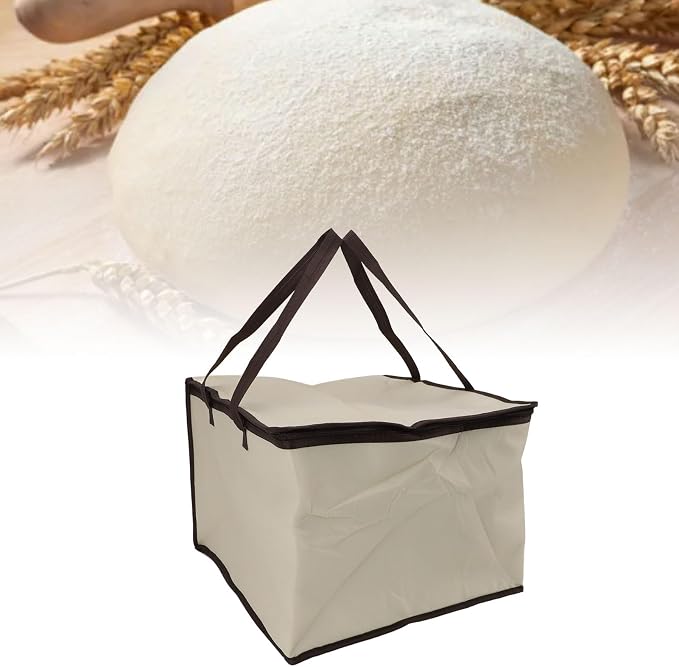 Fockety Dough Proofer, Foldable Bread Proofing Box with Fast Heating, 9 Gears Temperature Control and Even Heat Distribution, for Baking Pizza, Buns, Rolls and Sourdough (50L US Plug 110V)