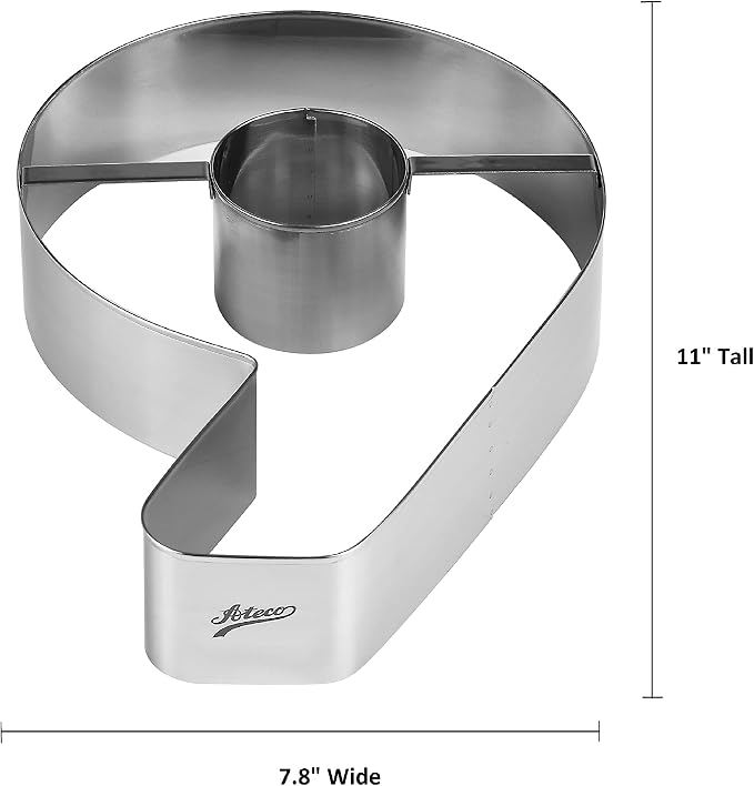 Ateco Extra Large Number 6 or 9 Cake Cutter