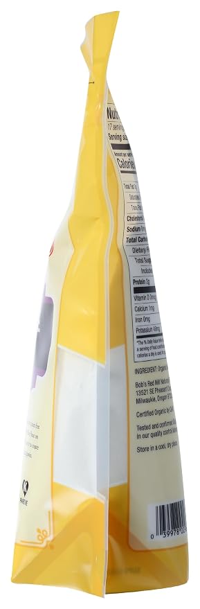 Bob's Red Mill Organic White Rice Flour - 24 Ounce (Pack of 1) - Gluten Free, Non-GMO, Vegan