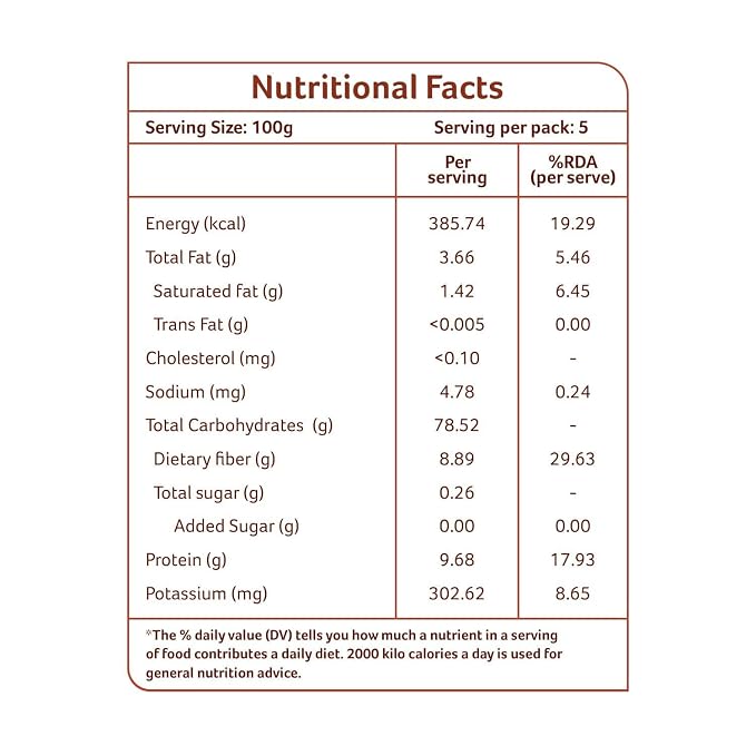 Organic Tattva Jowar Flour (4 lbs) - Organic Sorghum Flour from Sorghum Whole Grain - Gluten Free, Vegan & Kosher - Natural Plant Based Protein & Fiber - Chemical & Additives Free - USDA Certified