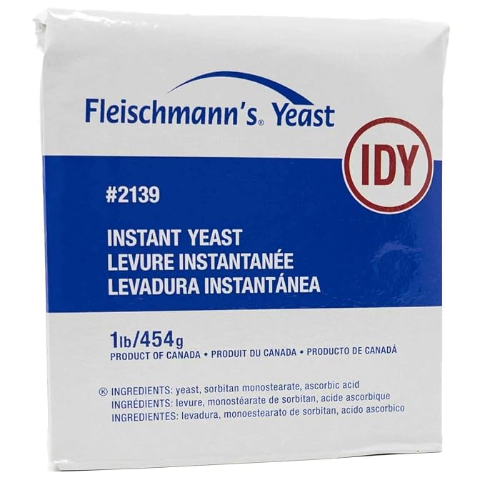 Fleischmanns Yeast Instant Dry Active Yeast, 16 OZ