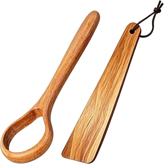 13-Inch Danish Dough Whisk:Wooden Utensil for Sourdough Bread Baking and Other Culinary Applications (3)