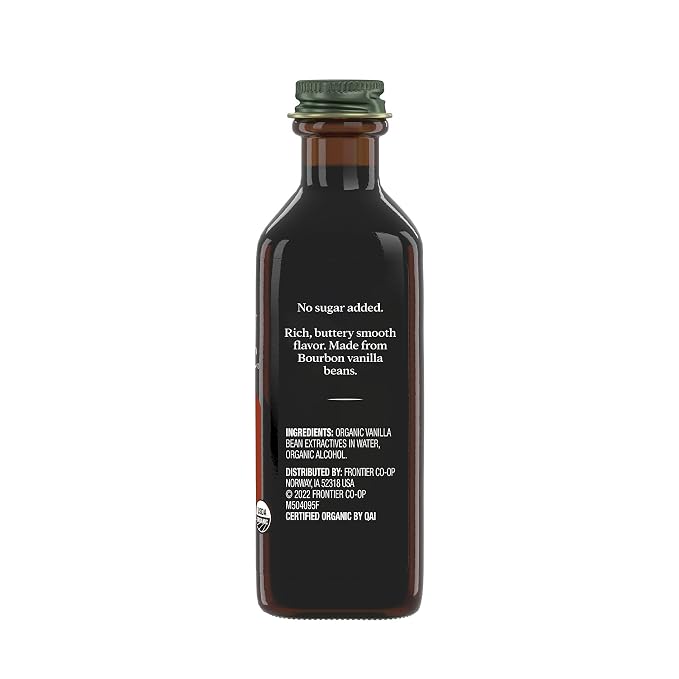 Simply Organic Pure Madagascar Vanilla Extract, 4-Ounce Glass Jar, Certified Organic, Sugar-Free Flavor For Smoothies (Pack of 2)