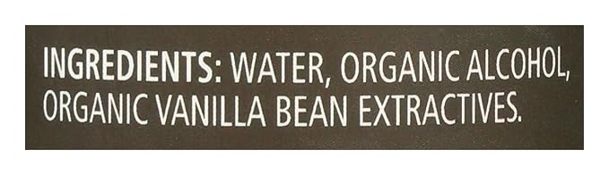 Frontier Co-op Organic Pure Vanilla Extract, 4 fl oz - For Coffee, Syrups, and Baking