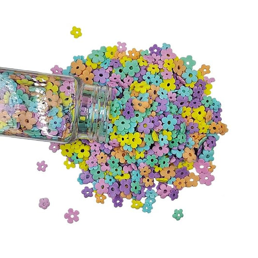 Eastron Edible Spring Flowers Sprinkles Flower Sprinkles for Cake Decorating Confetti Sprinkles for Cupcakes, Ice Cream, Cookies, Cakes, Donut Dessert Decoration