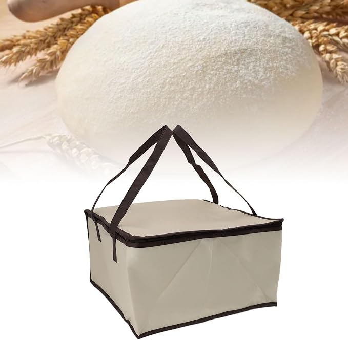 Fockety Dough Proofer, Foldable Bread Proofing Box with Fast Heating, 9 Gears Temperature Control and Even Heat Distribution, for Baking Pizza, Buns, Rolls and Sourdough (35L US Plug 110V)