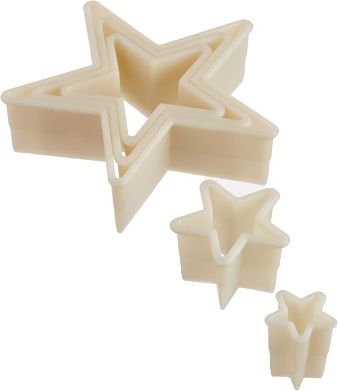 Mercer Culinary 5-Piece Star Plain Nylon Cutter Set
