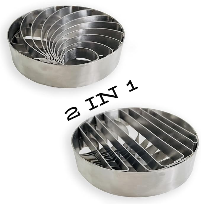 Concha Cutter Mexican Bread Mold Made Of Stainless Steel 4.1 Inch Concha Stamp Two Sided Mold For Pan Dulce Mexicano Cortadora De Pan, Bread Shape Cutter
