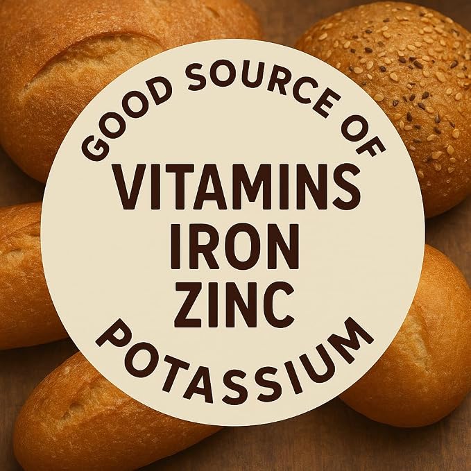 SomaPan Instant Dry Yeast | 1 LB (Pack Of 1) [IMPROVED] Fast Acting Self Rising Yeast for Baking Bread, Cake, Pizza Dough Crust | Kosher & Halal | Quick Rapid Rise Leavening Agent for Pastries