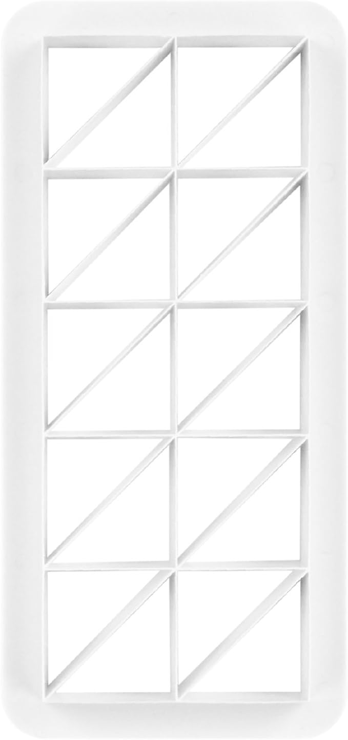 PME Geometric Multicutter for Cake Design Right-Angled Triangle, Large Size, 1.25-Inch
