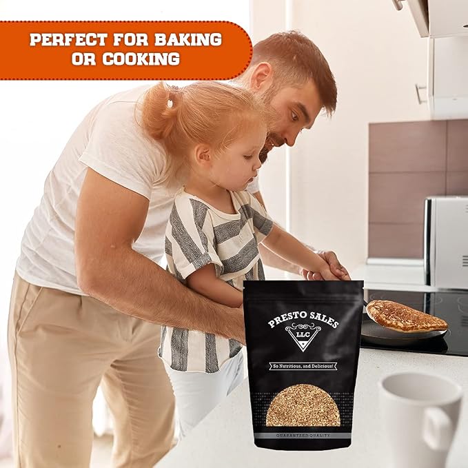 Pecan, "Tasty and Delicious" Fancy Raw Meal/Flour, Convenient, Healthy, Great Flavor, Finely Ground, Vegan, USA, 1 lb. (16 oz.) by Presto Sales LLC