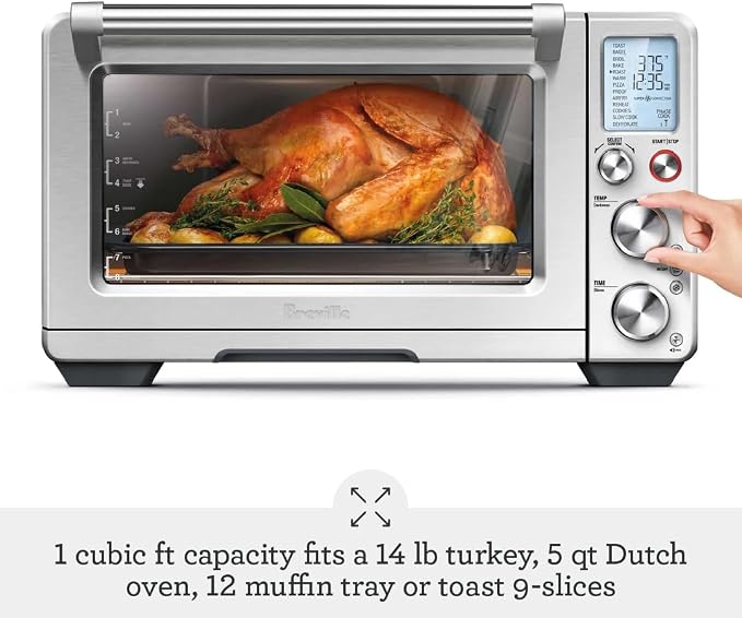 Breville RM-BOV900BSSUSC Smart Oven Air Fryer Pro, Brushed Stainless Steel (Certified Remanufactured)