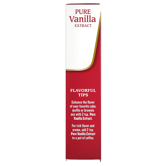 McCormick Vanilla Extract, Pure, No Corn Syrup, Gluten Free, Rich, Sweet Flavor and Aroma for Baking and Savory Dishes, 1 fl oz