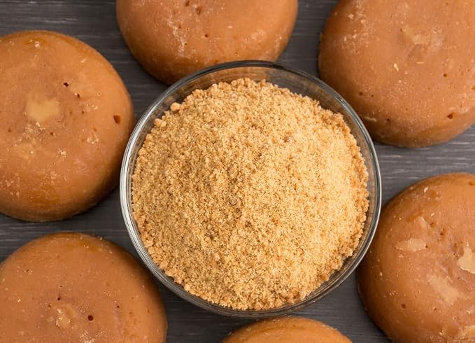 CERTIFIED ORGANIC PANELA Sugar, Unrefined Whole Cane Sugar, 4 ounce jar for Cakes, Cupcakes, Cookies, Icing, Chocolate Wedding Party Baking Cupcake Cookie Ice Cream Decoration Supply