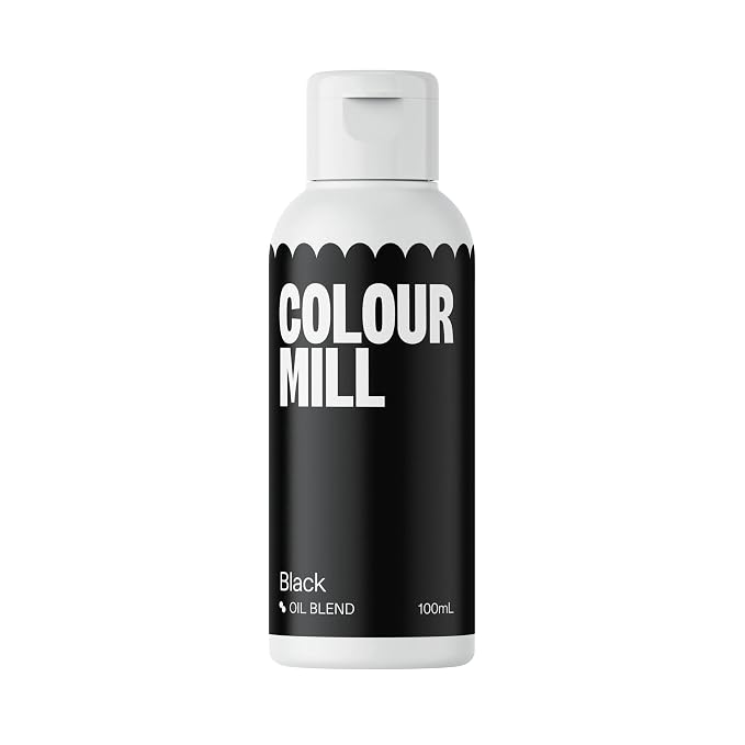 Colour Mill Oil Blend Food Coloring, 100 Milliliters Black