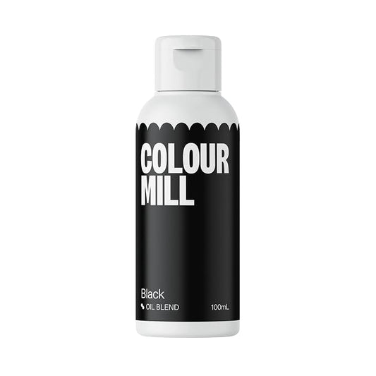 Colour Mill Oil Blend Food Coloring, 100 Milliliters Black