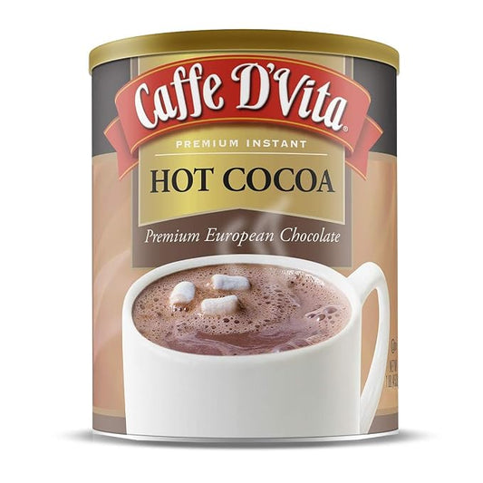 Caffe D'Vita Hot Cocoa, 16-Ounce Cans