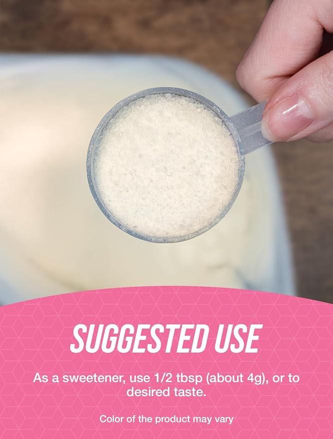 BulkSupplements.com Allulose Powder - Allulose Sweetener, Sugar Substitutes for Baking, Sugar Alternative - Pure & Gluten Free, 4g per Servings, 1kg (2.2 lbs) (Pack of 1)