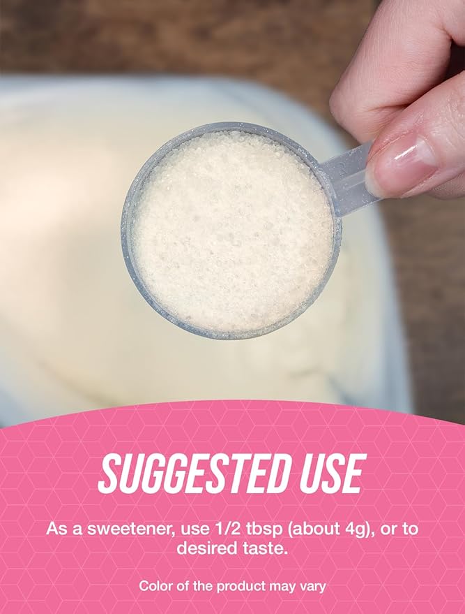 BulkSupplements.com Allulose Powder - Allulose Sweetener, Sugar Substitutes for Baking, Sugar Alternative - Pure & Gluten Free, 4g per Servings, 100g (3.5 oz) (Pack of 1)