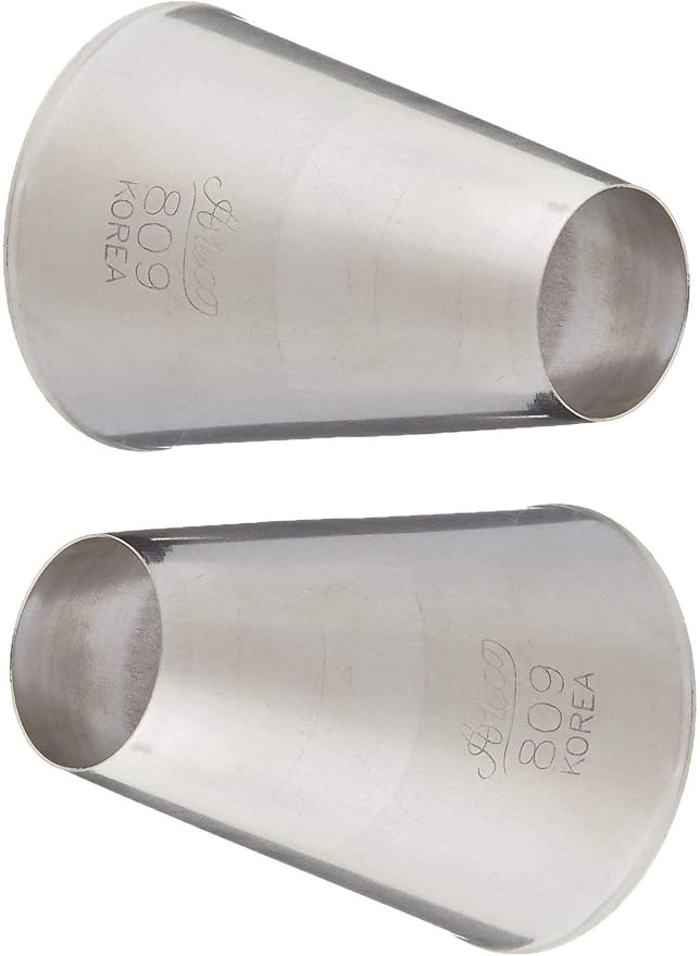 Ateco 2 X 11/16" Plain #809 Pastry Tubes (1, A)
