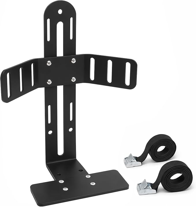 lifgarfe 5 Gallon Water Cooler Rack Bucket Jug Holder Mount Fit for Trailers, Truck, Cart, UTV, Mower and Landscape Trailer