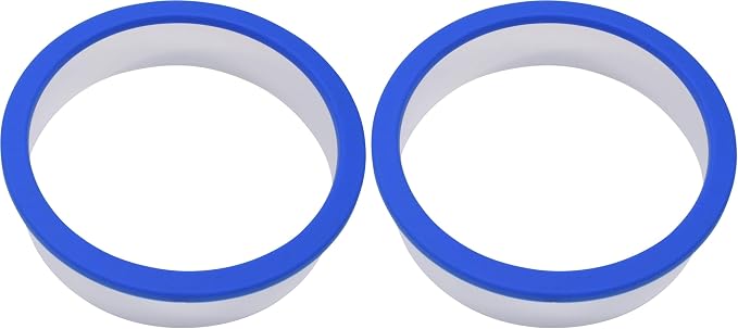 R & M International Circle Soft-Grip Cookie Cutter, One Size, Blue (Pack of 2)