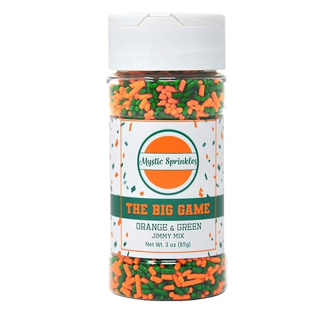 Mystic Sprinkles The Big Game Jimmy Mix 3oz Bottle (Orange & Green)