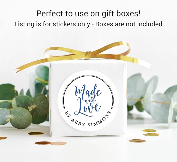 Made with Love Stickers, From the Kitchen of Gift Stickers, Favor Stickers, Personalized Food Labels, Favor Labels, Baked Good Stickers, Food Stickers From the Kitchen of Labels F6:35