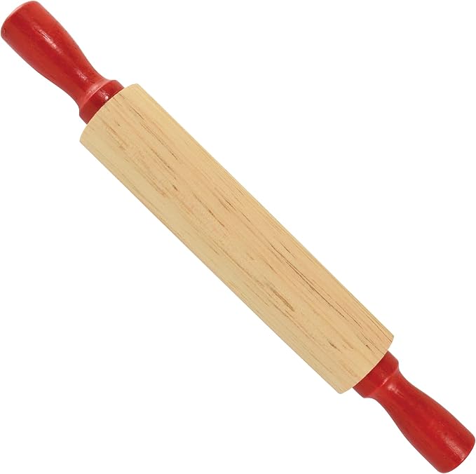 R & M International Mini Rolling Pin, Carded, One Size, Brown (Pack of 5)