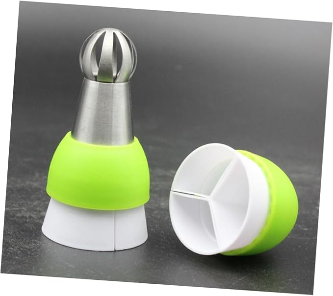 4pcs Large Piping Tip Couplers for Quick Swapping Russian Nozzle Converter for Cake Decorating Compatible Piping Bags