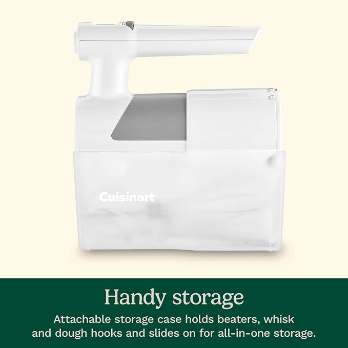 Cuisinart 9 Speed Hand Mixer with Storage Case, HM-190S