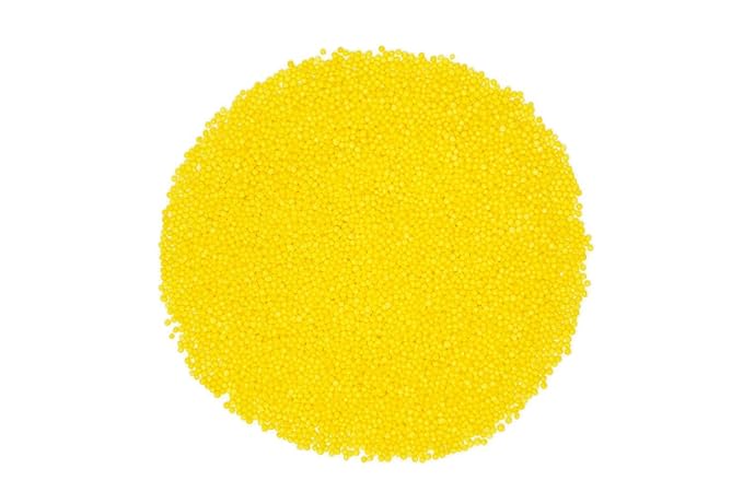 Mystic Sprinkles Solid Color Nonpareils 3.8oz Bottle (Yummy Yellow)