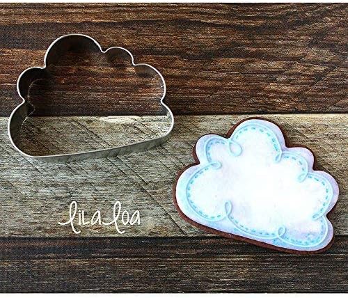 Ann Clark Air Travel and Flying Cookie Cutters 2-Pc Set (Airplane, Cloud) Made in USA