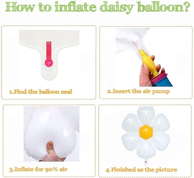 Daisy Flower Balloon Arch Kit 137PCS Pink and Green Yellow WildFlower Balloons for Wild Flower Baby in Bloom Baby Shower Spring Daisy Theme Birthday Party Decorations