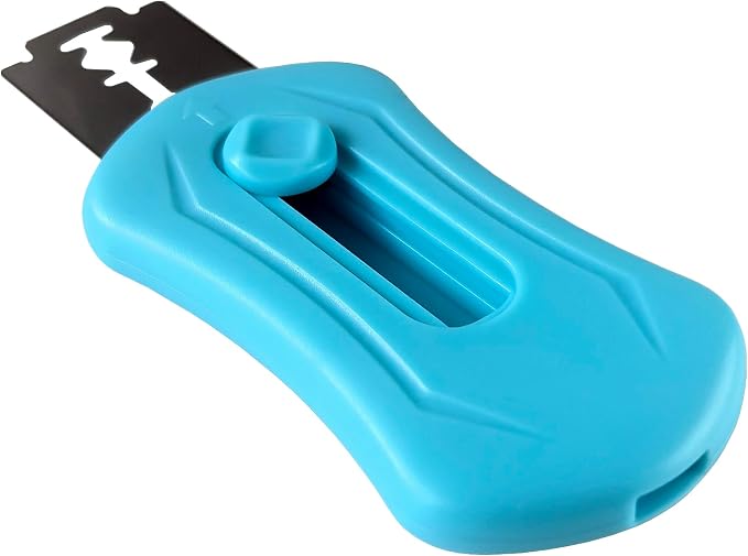 Sourdough Scorer Tool, Extractable Bread Lame Dough Scoring Knife (Blue) | Upgraded Magnetic Scoring Knife for Sourdough Bread Baking, Bread Razor for Homemade Bread, Includes 10 Razor Blades