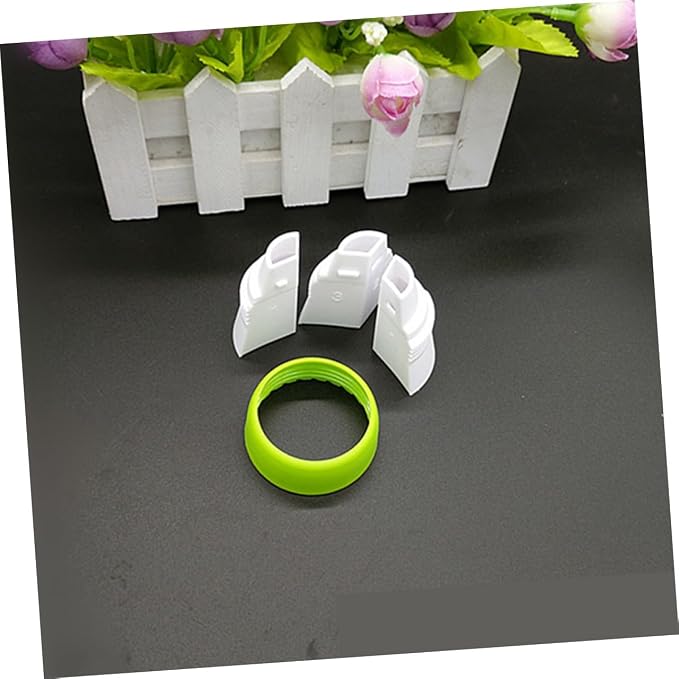 4pcs Large Piping Tip Couplers for Quick Swapping Russian Nozzle Converter for Cake Decorating Compatible Piping Bags