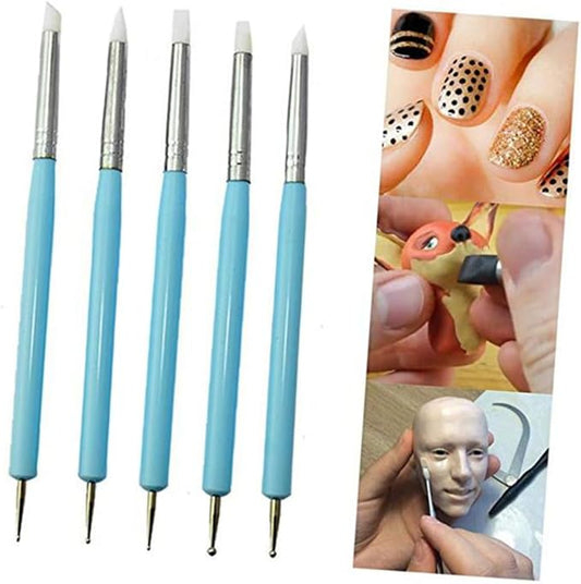 Zerodeko 13-Piece Fondant Sculpting Tools Kit for Cake Decoration Cake Engraving Pen Set Textured Edges for Pottery and Sugarcraft Modeling