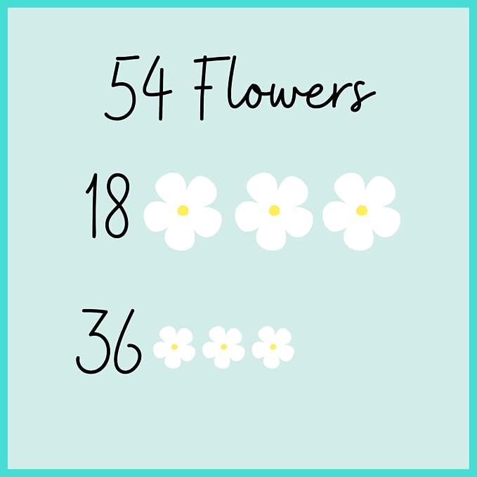 Royal Icing Blossoms | Mini Edible Flowers | Edible Roses | White Wedding Flowers | Cake Sprinkles | Bulk Sprinkle Mix | by Simply Sucré (108 Flowers, White Blossoms)
