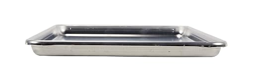 Vollrath Wear-Ever Half-Size Sheet Pan, 18-Inch x 13-Inch, Open-Bead, Aluminum, NSF