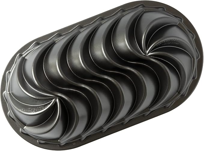 Nordic Ware Heritage Loaf, 6 Cup, Graphite