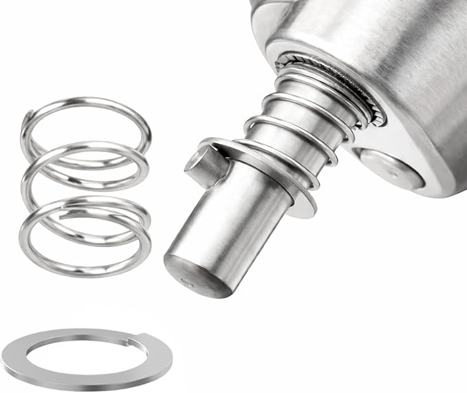 Spring & Washer Kit for KitchenAid Stand Mixers – 316 Stainless Steel Upgrade, Food-Grade Replacement for Tilt-Head & Bowl-Lift Models – Stabilizes Attachments (3 Pack)