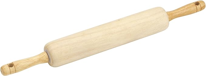 GoodCook Everyday Rolling Pin,17 inches,Wood,(Pack of 6)