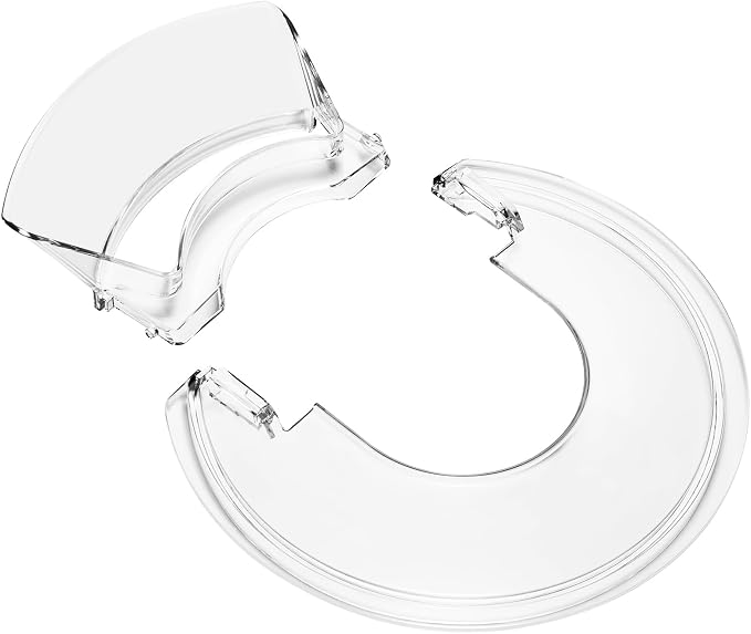 Pouring Shield for KitchenAid 4.5-5 Quart Tilt-Head Stand Mixer | Splash Guard with Removable Pouring Chute, Mixer Accessories and Attachments