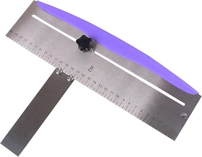 12 Inch Stainless Steel Cake Scraper, Cake Scraper Smoother Leveler and Smoother, Icing Spatula, cake leveler adjustable Kitchen Spatula for Mousse, Cheese, Cream Cake, 30.5 * 9cm
