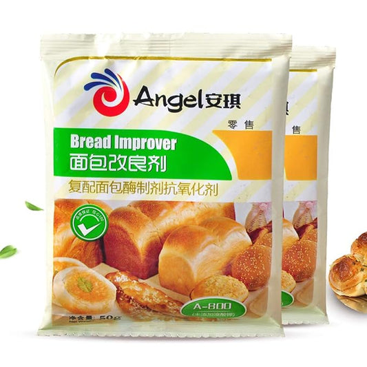 JTLB Bread Enhancer, 50 g, Dry Yeast, Accompanying Filler, Baking Accessories for the Kitchen (As Shown)