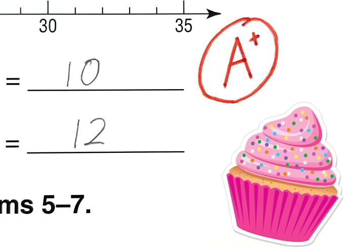 Teacher Created Resources Cupcakes Stickers (TCR7094)
