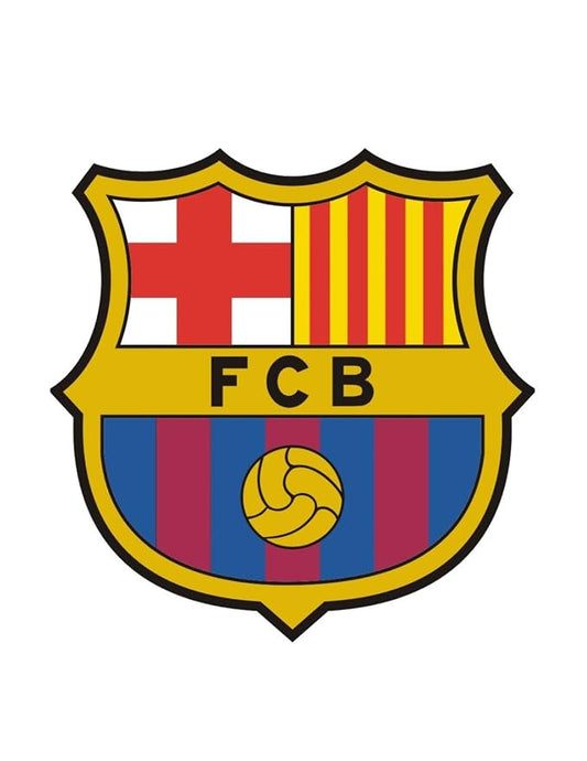 FC Barcelona Edible Cake Topper- 1/4 Sheet